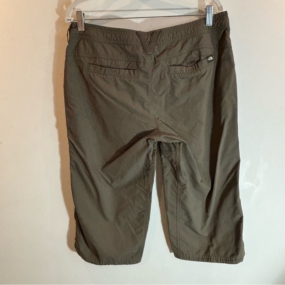 THE NORTH FACE Sz 10 Capri Bermuda Hiking Outdoor Multiple Pockets Drawstring - Picture 5 of 11